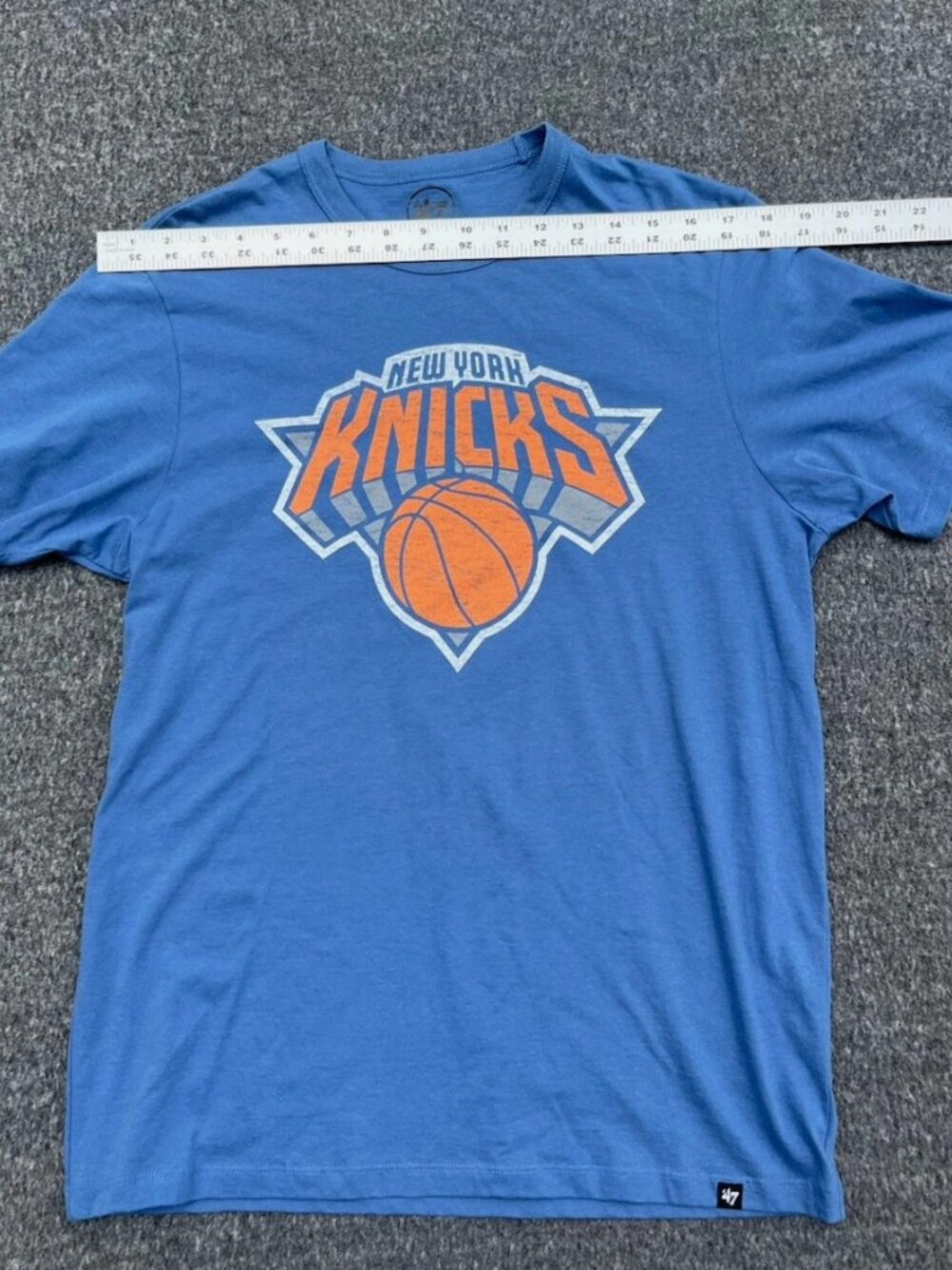 New York Knicks Blue T-shirt - ‘47 - Small - Picture 3 of 6